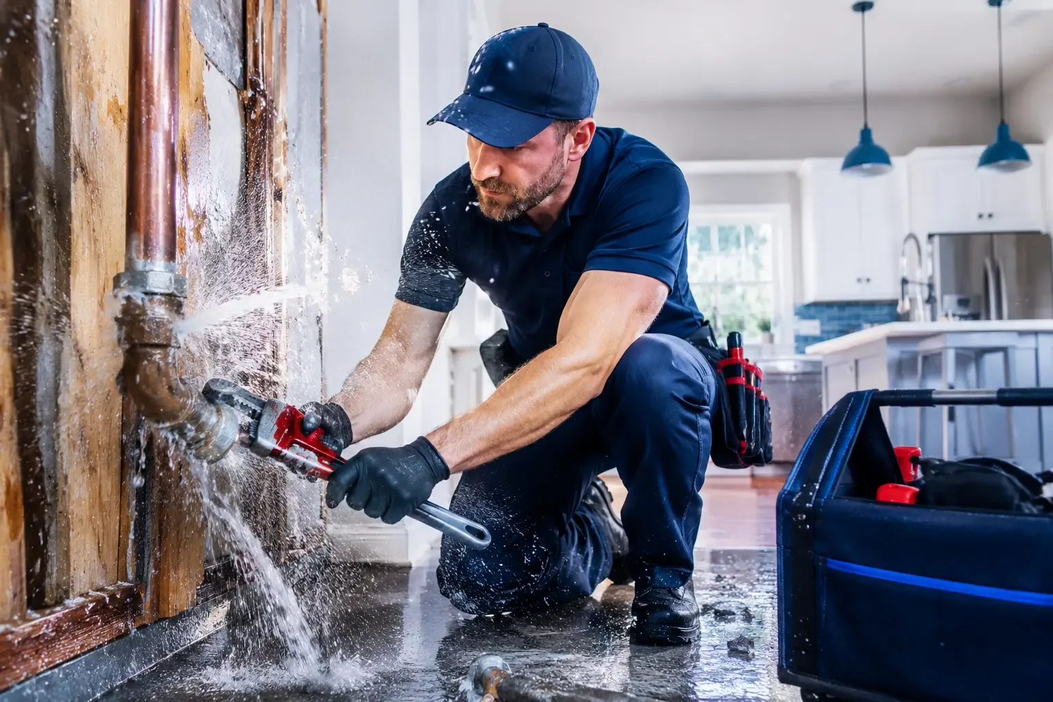 Local emergency pipe repair professionals in Worthville, KY